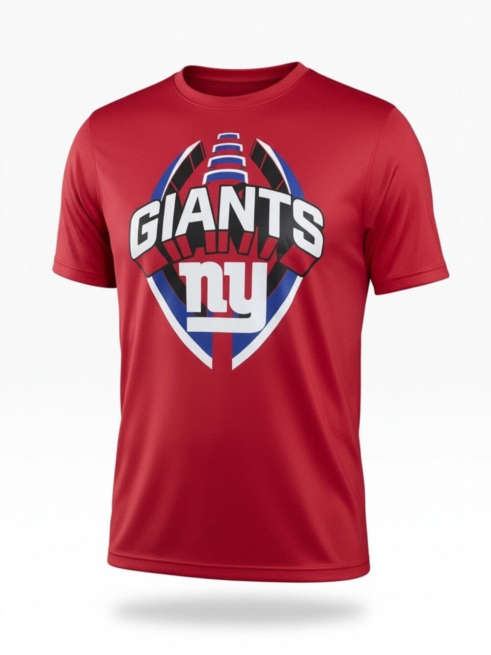 New York Giants Nike Dri-Fit Tee Men's Size Small Red Multi Short Sleeve NWT